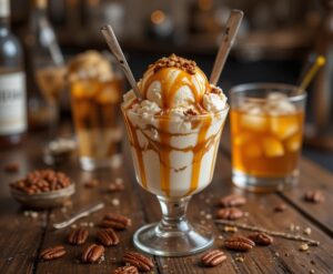 Southern-Inspired-Ice-Creams-To-Get-You-Toe-Tappin-For-Country-Music-Day-image-3-Bourbon-pecan-praline-ice-cream-with-caramel-swirl-and-pecans-Frosted-Fusions