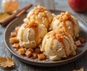 5-Delicious-Autumn-Inspired-Ice-Cream-Recipes-That-Taste-Like-A-Hug-Image-3-Caramelised-apple-and-cinnamon-ice-cream-with-apple-chunks-and-salted-caramel-Frosted-Fusions