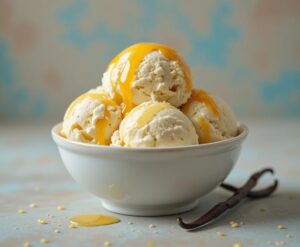 How-To-Fix-Icy-Homemade-Ice-Cream-And-Prevent-It-Next-Time-Image-2-bowl-of-creamy-vanilla-ice-cream-with-honey-drizzle-Frosted-Fusions How-To-Fix-Icy-Homemade-Ice-Cream-And-Prevent-It-Next-Time-Image-2-bowl-of-creamy-vanilla-ice-cream-with-honey-drizzle-Frosted-Fusions