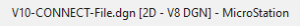 1File Name in Title Bar MicroStation10 - MicroStation title bar