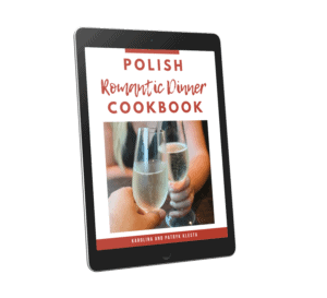 Polish recipes for a romantic dinner cookbook.