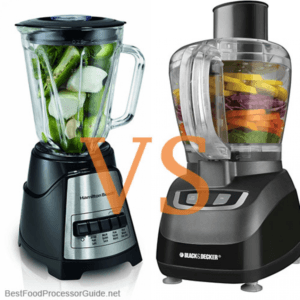 Blender-vs-Food-Processor-What-are-the-Differences-image 3-blender vs food processor next to each other white background frosted-fusions