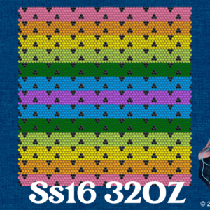 neon stripes triangles SS16 32oz plump rhinestone template watermark