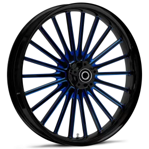 RYD Wheels Pulse Touch Of Color Blue Wheels