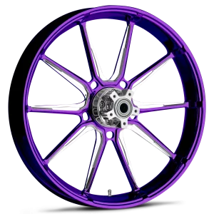 RYD Wheels Fuse Dyeline Purple Wheels