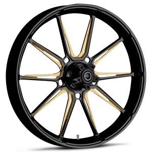 RYD Wheels Fuse Touch Of Color Gold Wheels