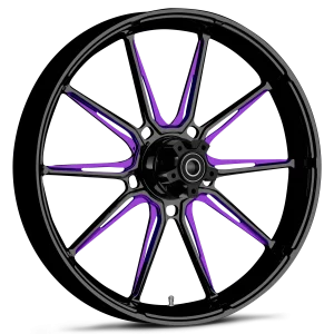 RYD Wheels Fuse Touch Of Color Purple Wheels
