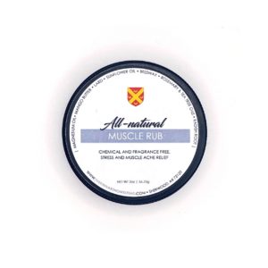 Muscle Rub with Closed Lid