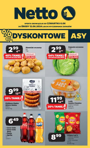 gazetka netto dyskontowe asy od 6 06