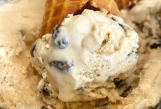 Decadent Rum and Raisin Ice Cream A Boozy Delight image 5 rum n raisin ice cream + cone frosted fusions