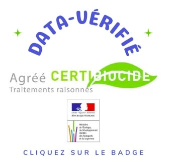badge certibiocide data verifie - Destruction des nids de frelons, guêpes, ALLO FRELONS