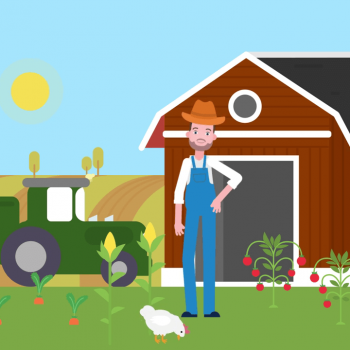 Анимирано рекламно explainer видео за farmhopping | ферми 1