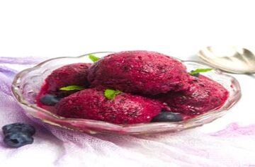 A-Refreshing-and-Healthful-Homemade-Blueberry-Sorbet-featured-image-200x600w-blueberry-sorbet-with-fresh-blueberries-scatted-frosted-fusions
