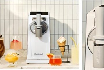 Cuisinart's Frost Fusion Ice Cream Maker In Action - A Detailed Review image Featured Image 637x1920w 2 Frost Fusion 6in1 soft serve Front view with frozen desserts Frosted Fusions