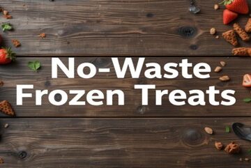 Easy-No-Waste-Frozen-Treats-Ideas-You-Can-Make-Using-Overripe-Fruit-Featured-image-637x1920w-top-view-of-fruit-and-ice-cream-tubs-on-wooden-table-Frosted-Fusions