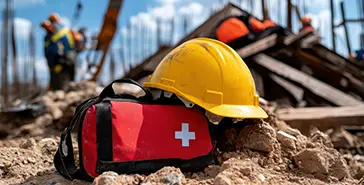 A large workforce in tight quarters meant robust safety protocols on the Ciel Tower job site.