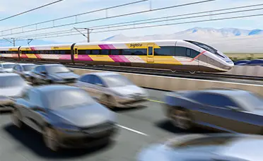 brightline Why drive when you can get there in comfort and style — in half the time?