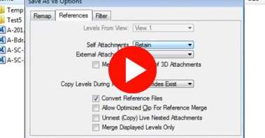 Screenshot of PLAY button of CAD/BIM video