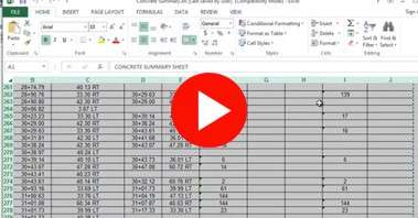 Screenshot of PLAY button for Microsoft Office Importer video