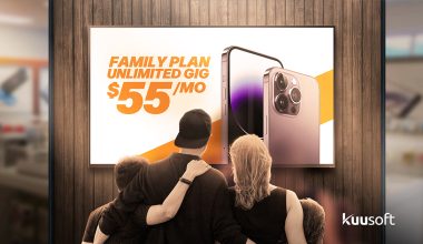 digital signage cell phone stores blog