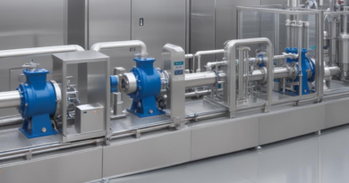 pumps used in the food packaging industry