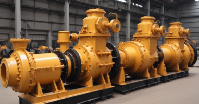 pumps used in the mining sector