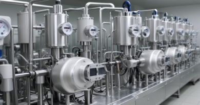 pumps used in the cosmetic manufacturing