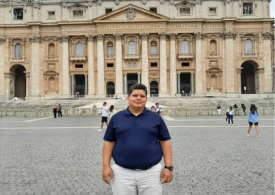 &Aacute;ngel Alberto Cepeda P&eacute;rez- Seminarista de Venezuela-Estudiante de Teologia - Roma - Testimonios CARF