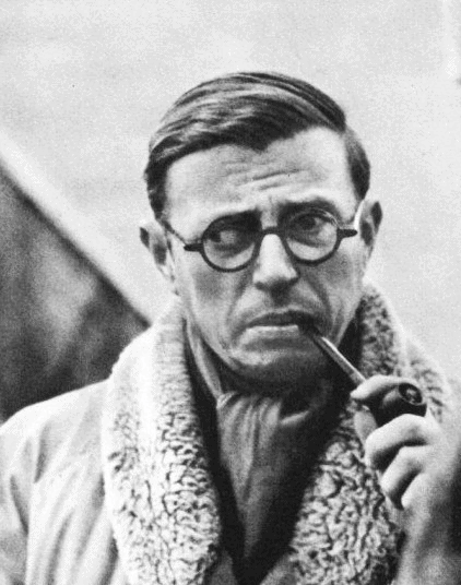 Jean Paul Sartre, existentialism, philosophy in copywriting approach