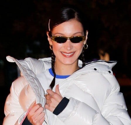 bella hadid teeth in 2018