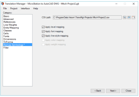 Screen Shot 2021 11 16 at 8.33.22 PM - Axiom's Translation Manager User's Guide for MicroStation and AutoCAD