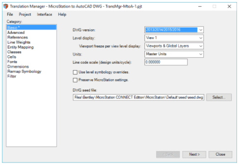 Screen Shot 2021 11 16 at 8.19.32 PM - Axiom's Translation Manager User's Guide for MicroStation and AutoCAD