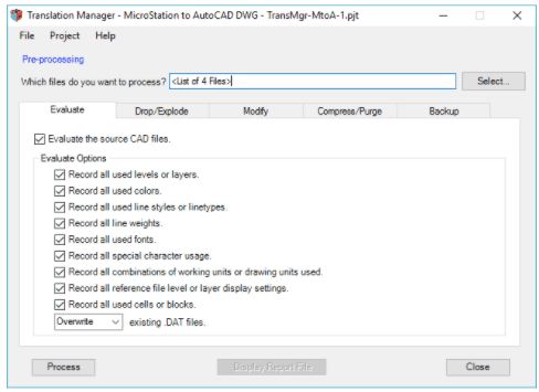 Screen Shot 2021 11 16 at 8.18.34 PM - Axiom's Translation Manager User's Guide for MicroStation and AutoCAD