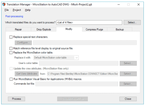 Screen Shot 2021 11 16 at 8.35.18 PM - Axiom's Translation Manager User's Guide for MicroStation and AutoCAD