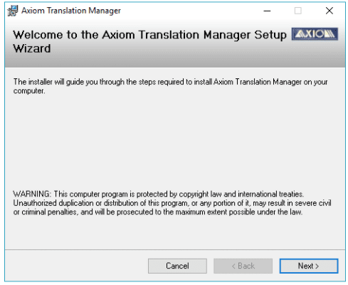 Screen Shot 2021 11 16 at 8.13.54 PM - Axiom's Translation Manager User's Guide for MicroStation and AutoCAD