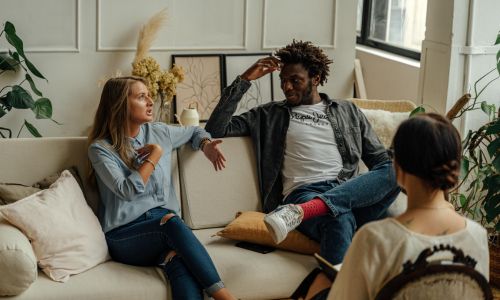 couples having counselling sessions