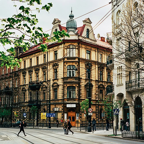 Centro de Cracovia, viaje con la Fundaci&oacute;n CARF