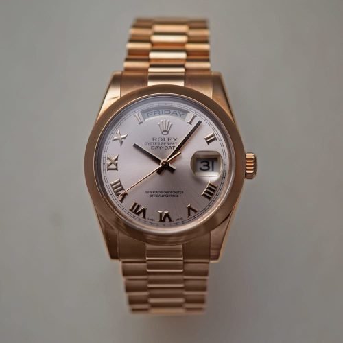 Buy Rolex Day-date Pink Dial 118205 in Geneva and Dubai - K2 Luxury Watches