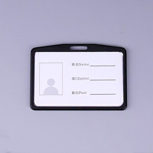 QrMono Metal NFC Card Holders Black