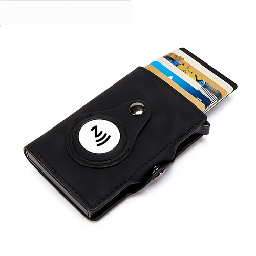 airtag wallet black
