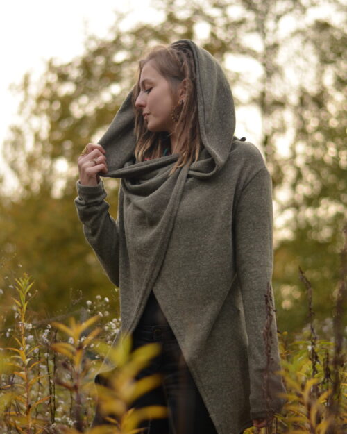 zipfeljacke-poncho-hoodie-kragen