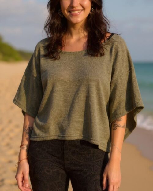 Zipfel Pullover "Simply" -jungle-