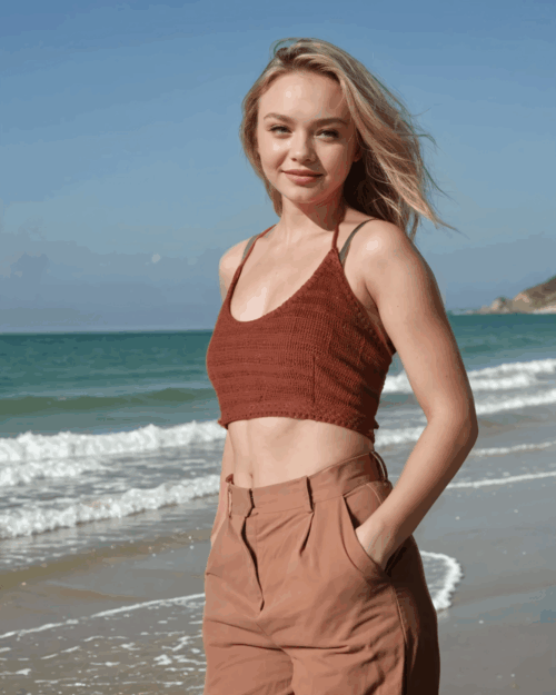 bauchfreies-bustier-top-rost-farben
