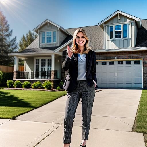 Real estate icon representing homes or property listings.