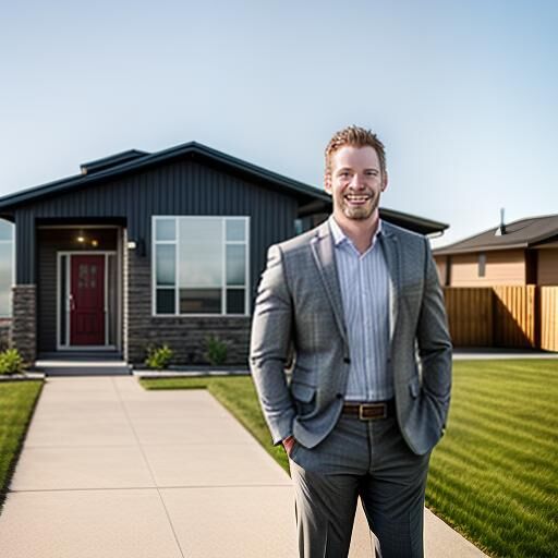 Real estate icon representing homes or property listings.