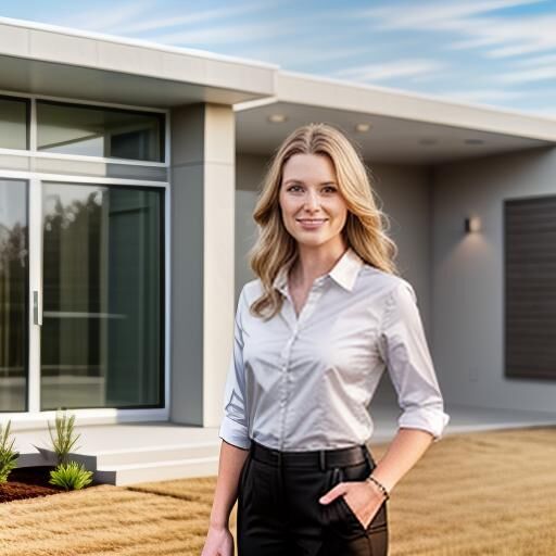 Real estate icon representing homes or property listings.