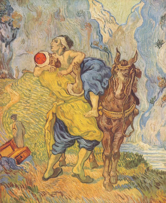 Le Bon Samaritain, Vincent Van Gogh