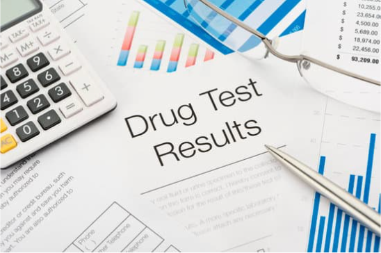failed drug test and workers' comp, 