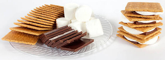 A Quick N Easy Homemade Nutella Ice Cream Recipe image 5 selection os biscuits marshmallows and chocolate frosted fusions