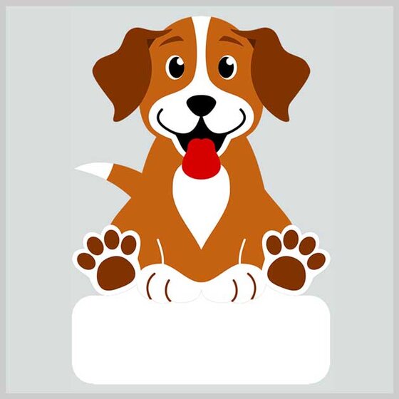 Geburtstafeln-Hund - b